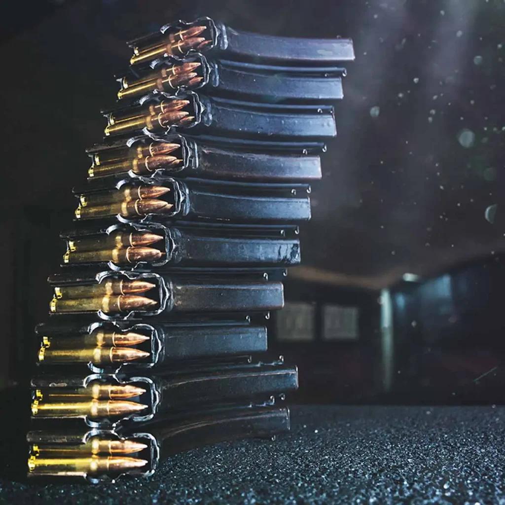 Budapest Shooting Range photo chargeur et munitions