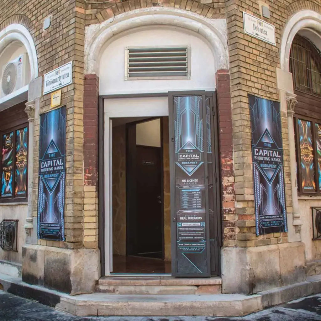 Budapest Shooting extérieur entrée