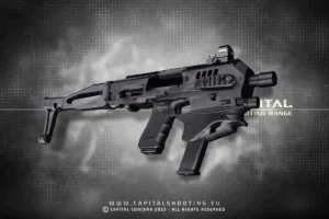 Glock 17 kit de conversion CAA MCK Budapest Tir pistolet mitrailleur