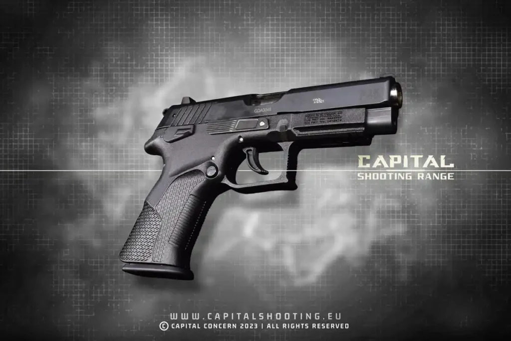 Grand Power P45 Budapest Tir pistolet