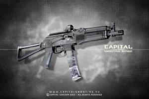 Kalashnikov Izhmash Saiga 9 Budapest Tir pistolet mitrailleur