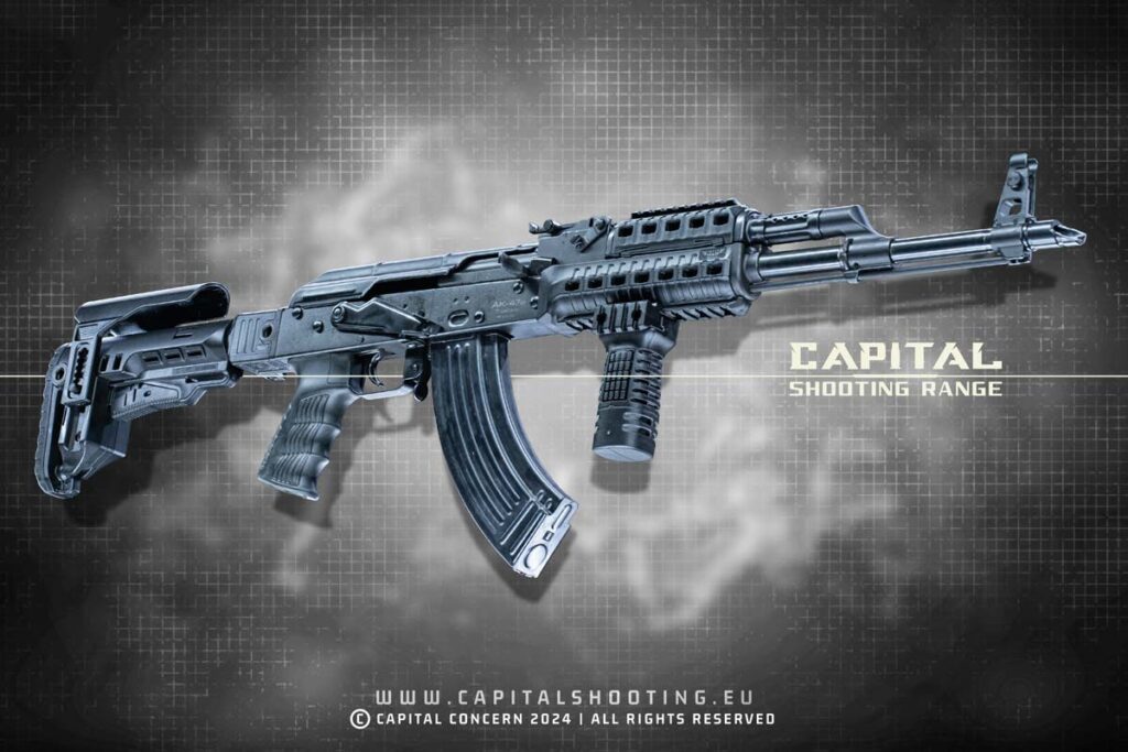 AK47 Tactical Kalashnikov - Capital Shooting Range Budapest